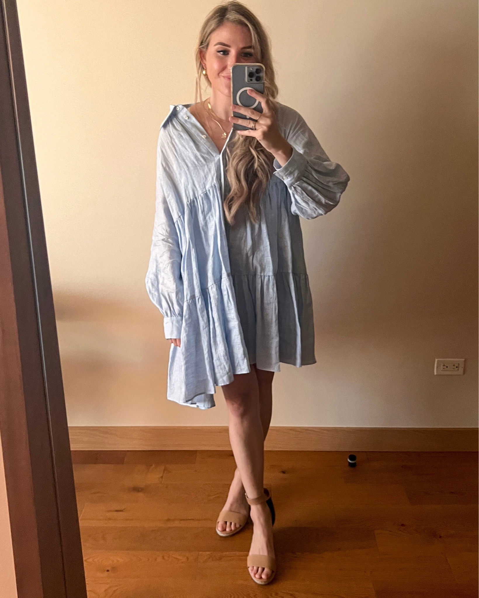 Linen babydoll dress. Design Camp Day 1 

#LTKSeasonal #LTKworkwear