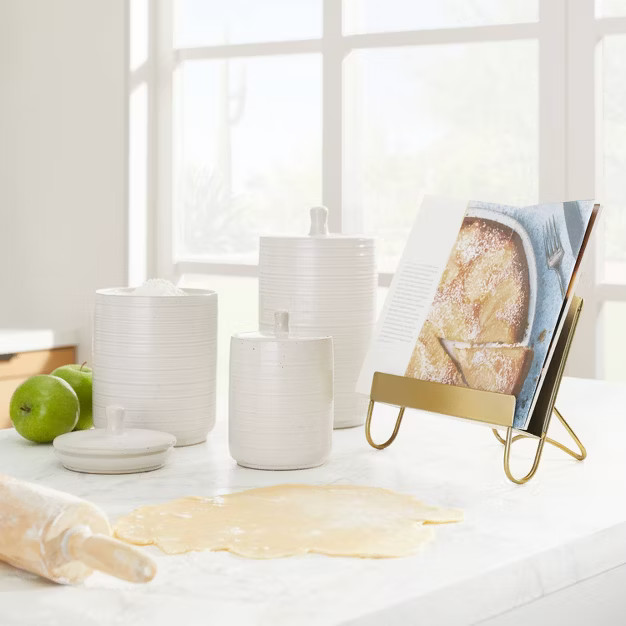 Stainless Steel Kitchen Cookbook Stand - Threshold™ designed with Studio McGee | Target