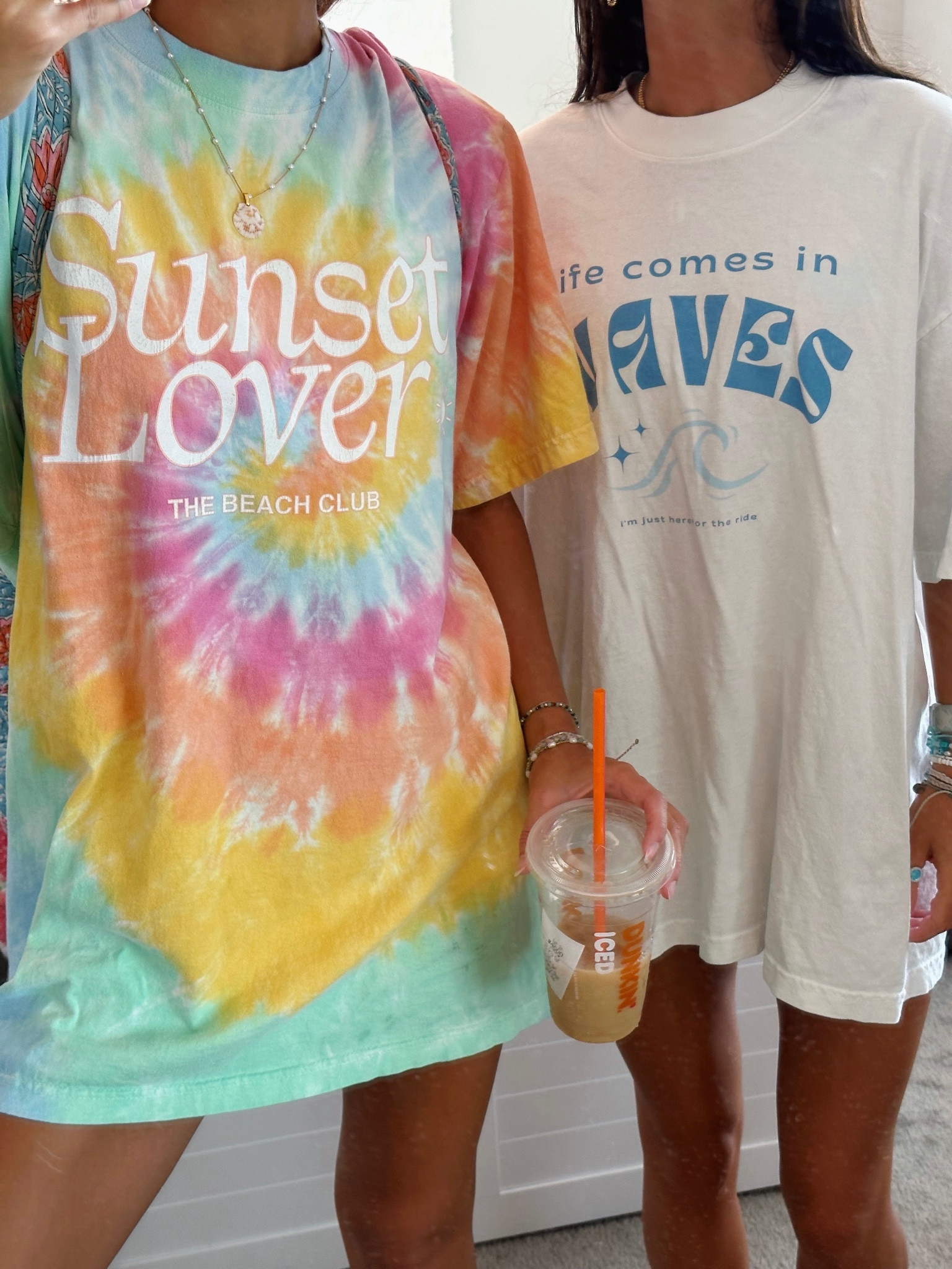 the BEST summer tees EVER!!!! ☀️💗🌊

wearing a size large for an oversized look! 

summer tees, beach club favs, summer fit inspo, beach cover up  

#LTKSeasonal #LTKStyleTip