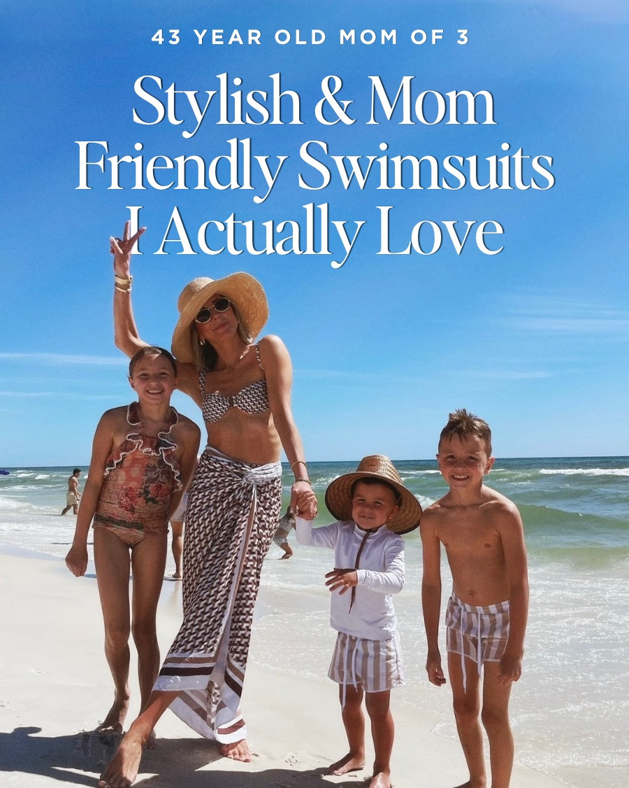 Swimsuits I love and have been wearing on repeat — all mom friendly and still so cute!

#LTKsummer #LTKswimwear