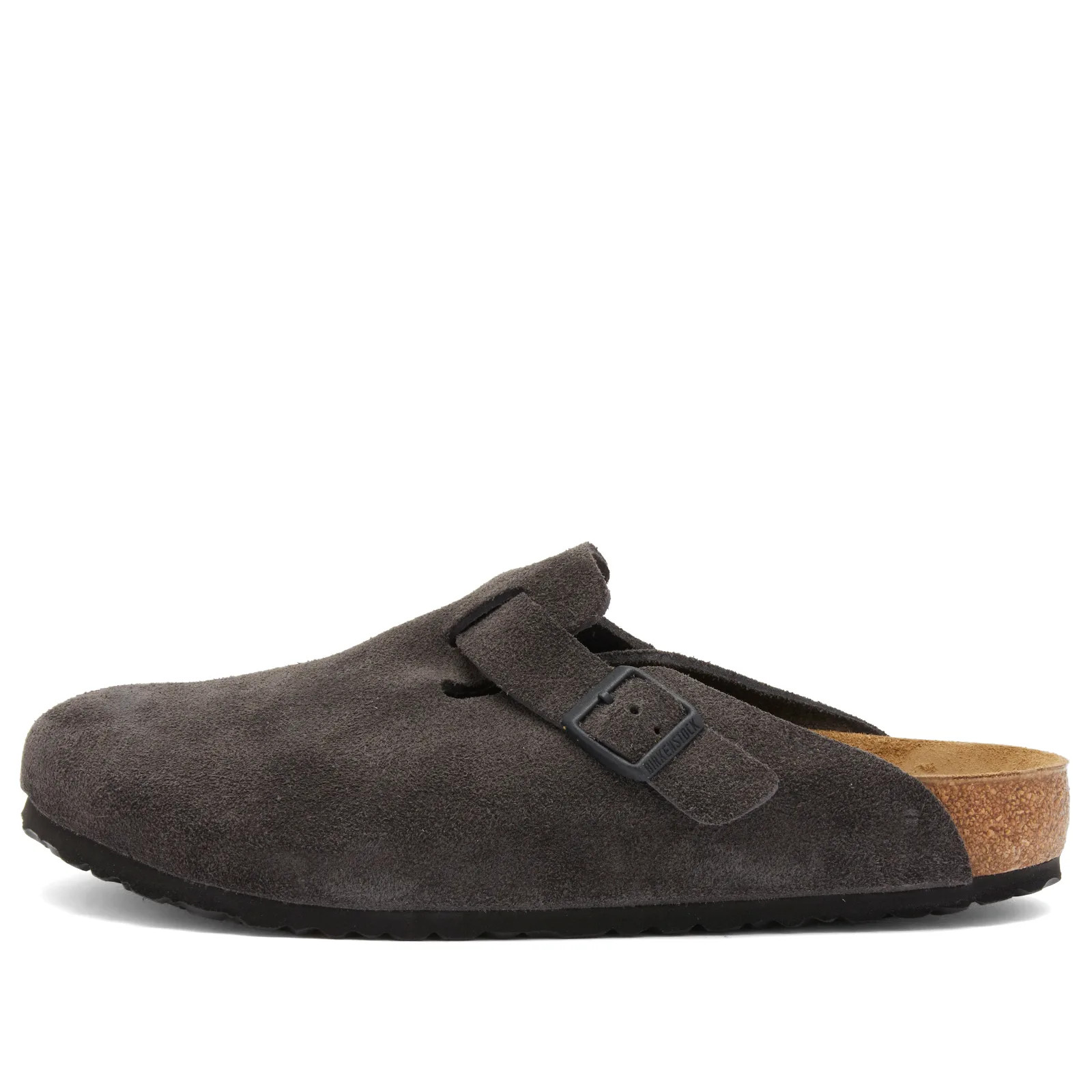 Birkenstock Men's Boston Velvet Grey Suede | END. Clothing