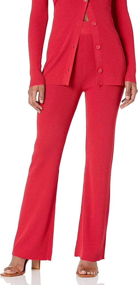 The Drop Women's Ellison Rib Flare Leg Sweater Pant | Amazon (US)