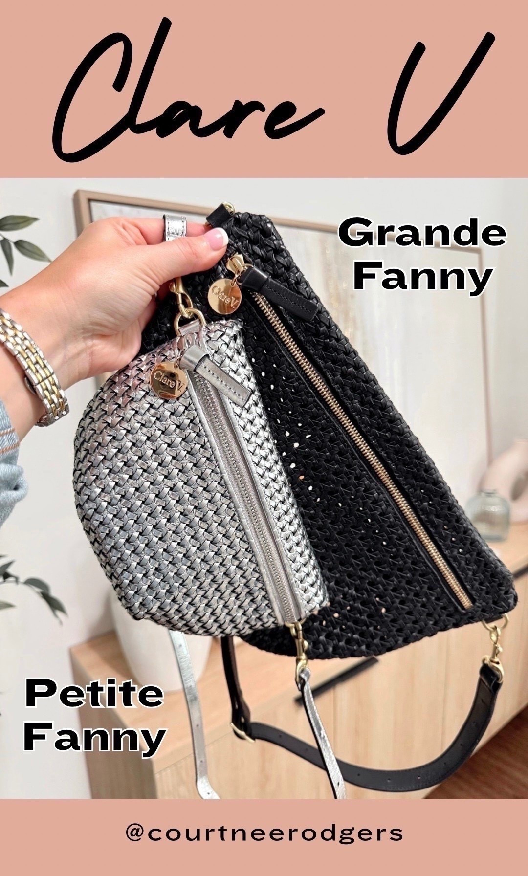 Comparing what fits inside the ✨NEW✨ Petite Fanny and what fits inside the original Grande Fanny we all know and love! ❤️ P.S. the silver Petite Fanny is going to be so chic for the holidays! ✨ The new petite also comes in black! 👏🏻 Shop everything via the 🔗 in my bio!

Size XS Top, runs oversized (color:  7 Yrs Pctr Ths Bleu / size 4/27 Levi’s 

Clare V, Belt bags, handbags, best seller, Clare v grande Fanny  



#LTKgrwm #LTKootd #LTKdayinmylife
