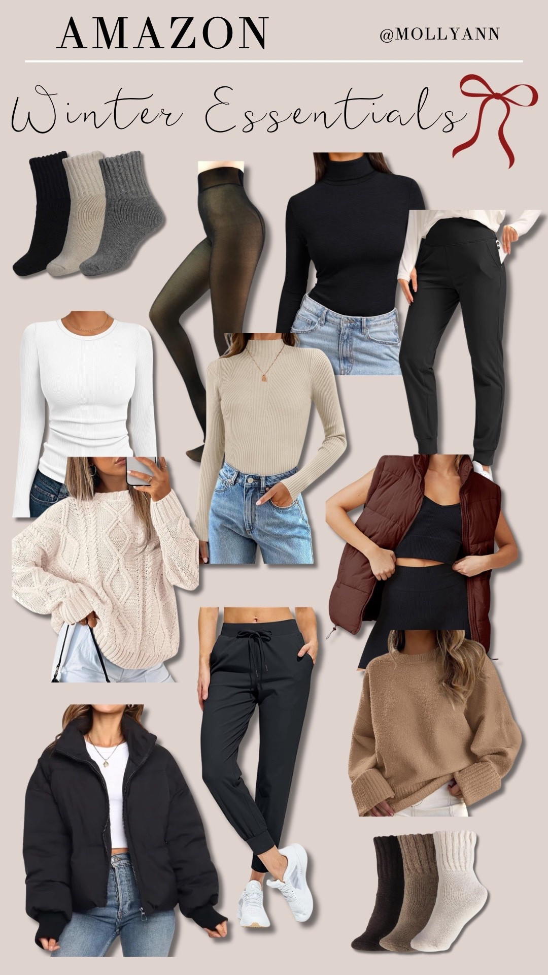 Winter essentials from Amazon! 

#LTKootd #LTKSeasonal
