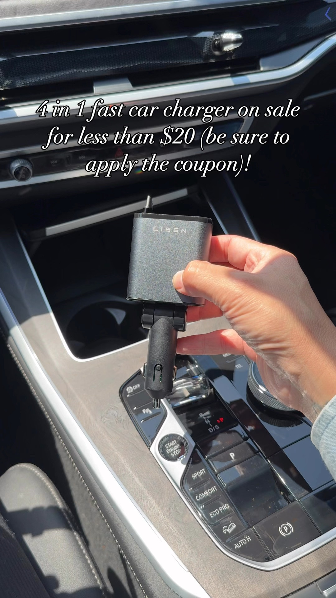 4 in 1 car charger with retractable cords. It’s on sale for less than $20 (be sure to apply the coupon for an additional 10% off). Compatible with iPhone and Android devices. 

#LTKTravel #LTKFamily #LTKSaleAlert