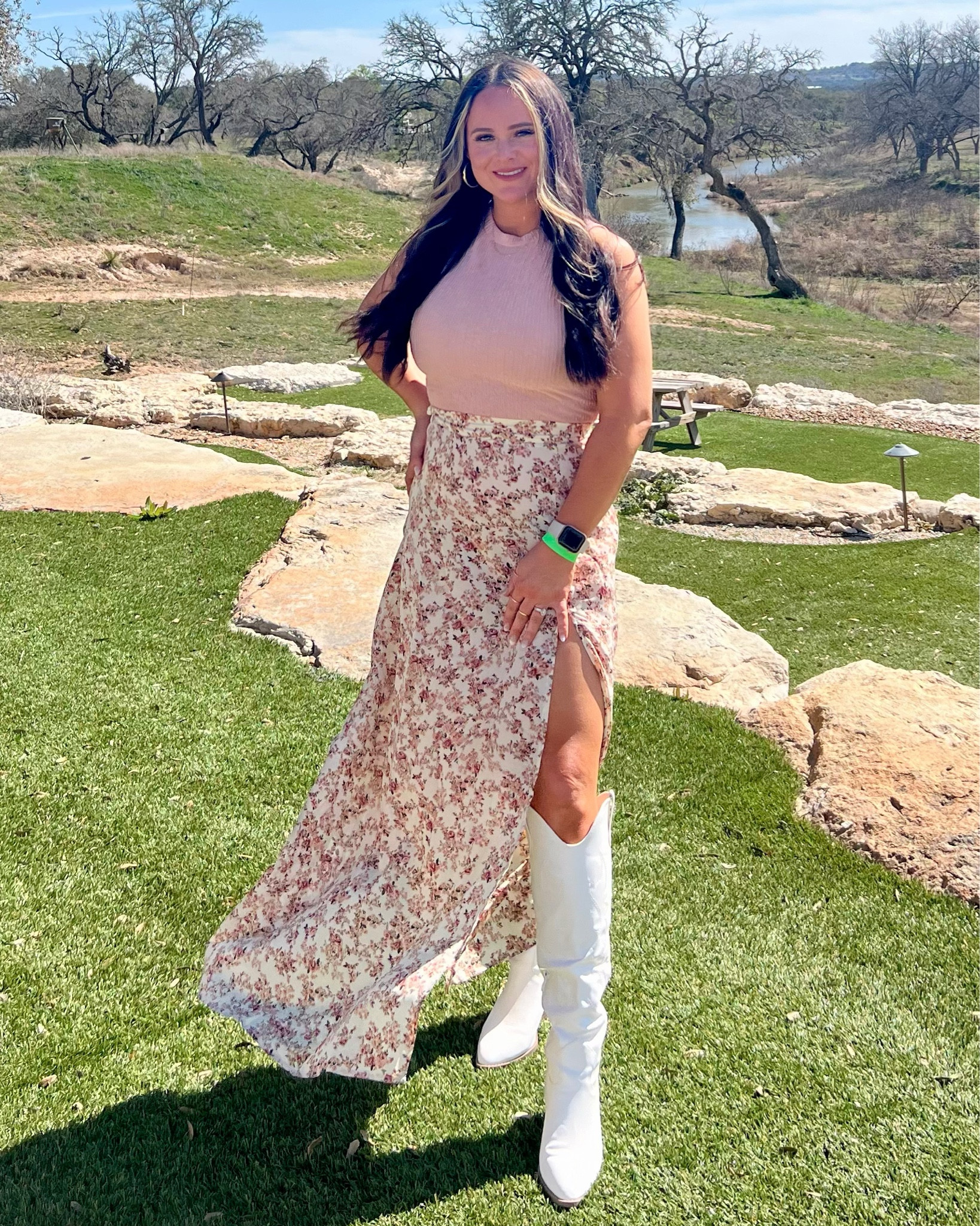 This has been one of my favorite outfits I’ve worn. I felt so pretty in this! My top is discontinued so I added a similar top! 

#LTKBeauty #LTKStyleTip #LTKFindsUnder50