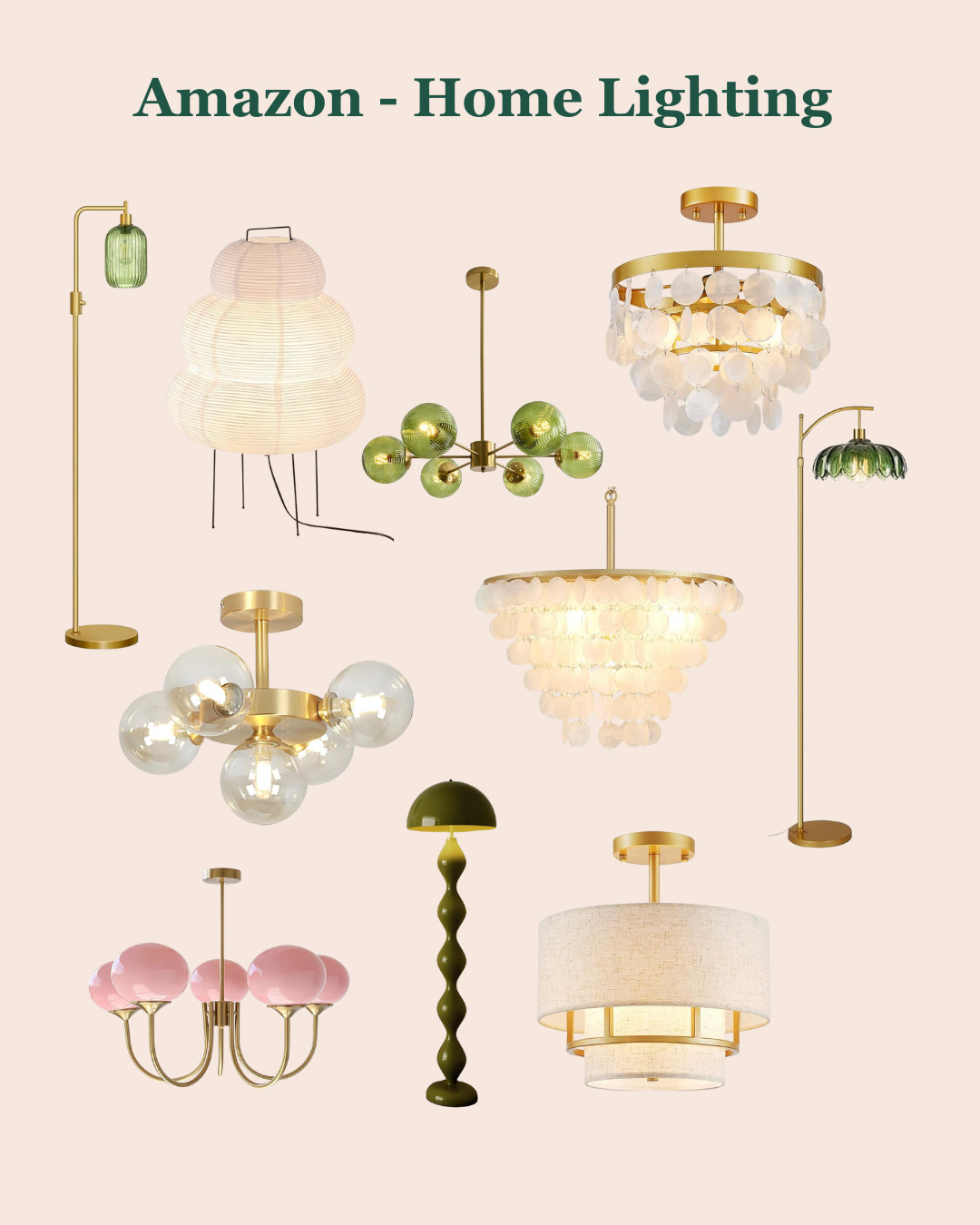 Brighten up your space with aesthetic Amazon lighting finds 💡✨ Whether you’re after sculptural statement pieces, cozy ambient glow, or vintage inspired vibes, these home lighting options instantly elevate any room. All from Amazon and perfect for your design mood board! 

#AmazonHome #LightingInspo #LTKHome #InteriorGoals 

 #LTKcanada