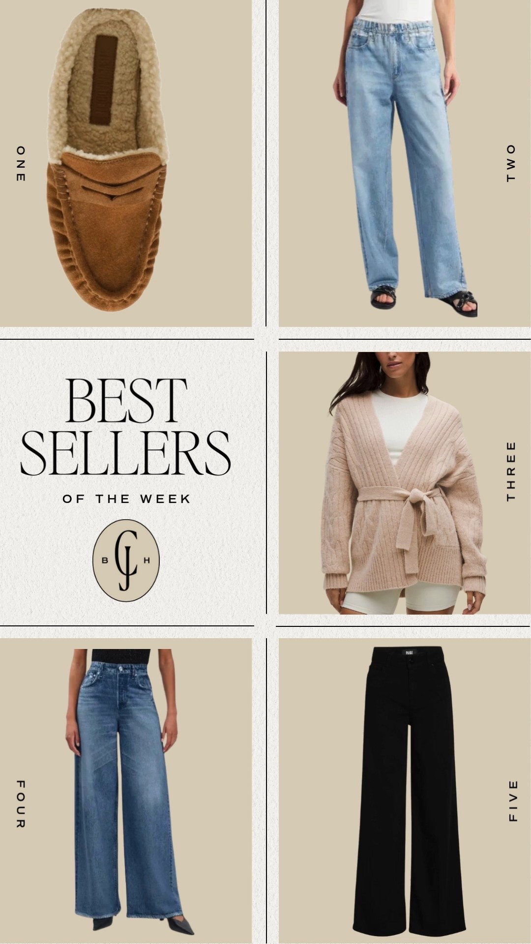 Best sellers this week!