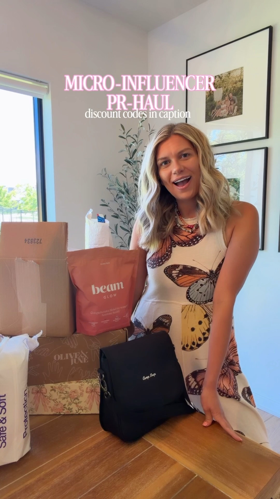 Pr unboxing 
Favorite brands I use everyday as mid thirties mom of 3 

Brands featured and discounts

@Beam code: NOTED
@dreambiglittleco 
Gruns 
@Camp Snap code: NATALIE 
@Coco & Eve

#LTKvlog #LTKstorytime #LTKdayinmylife