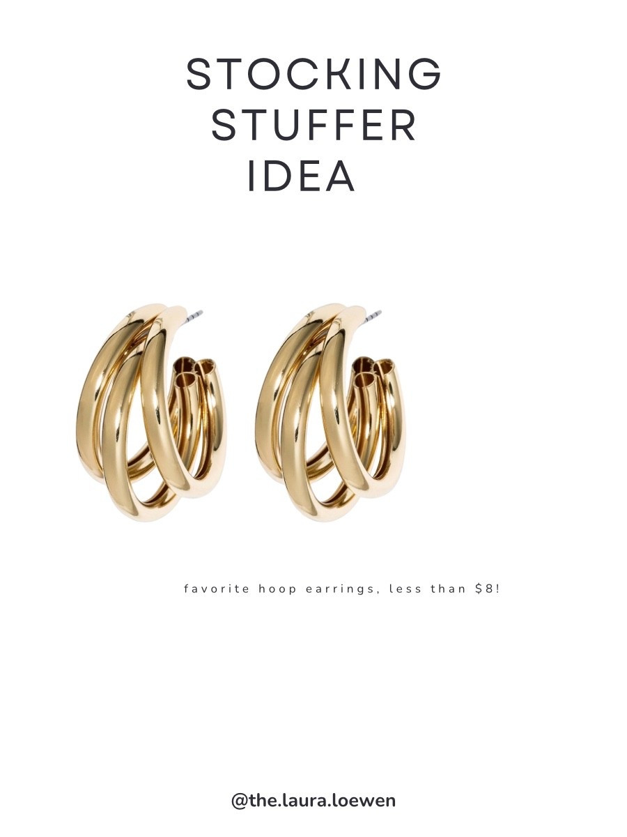 Cuuuutest on-trend hoop earrings! Add a lil’ something to every outfit from a hoodie to a dress. 



#LTKHoliday #LTKCyberWeek #LTKGiftGuide