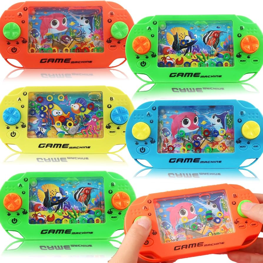 5 Pack Handheld Water Ring Games Party Favors for Kids Goodie Bags Stuffers, Birthday Return Gift... | Amazon (US)
