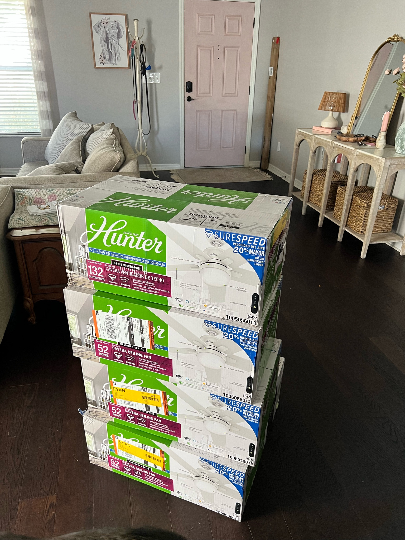 New affordable white ceiling fans for our house! These were on sale for about $100 a couple weeks ago when I bought them.



#LTKhome