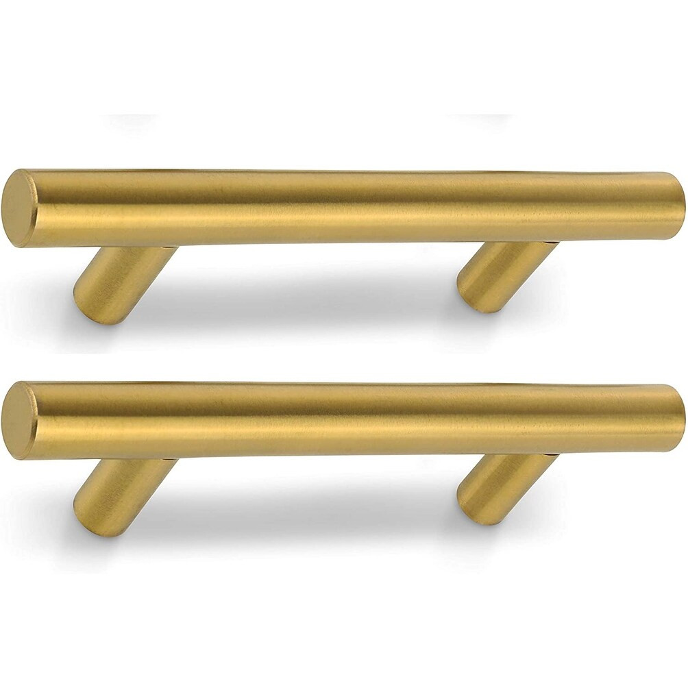 35-Pack Satin Gold Cabinet Pulls 5-Inch Stainless Steel Cabinet Pulls | Bed Bath & Beyond