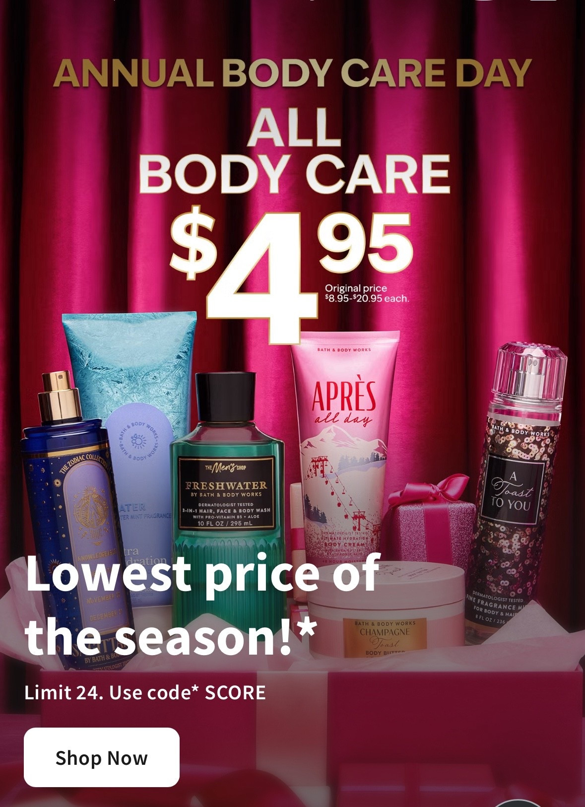 Stocking stuffers! Gifts for her! Under $5 bath and body works deal 

#LTKGiftGuide #LTKSaleAlert #LTKselfcare