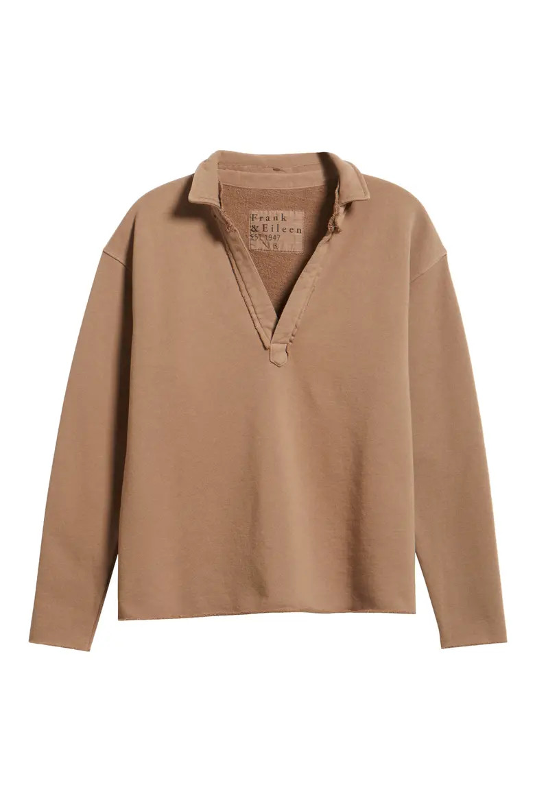 Patrick Popover Henley Sweatshirt (Women) | Nordstrom | Nordstrom