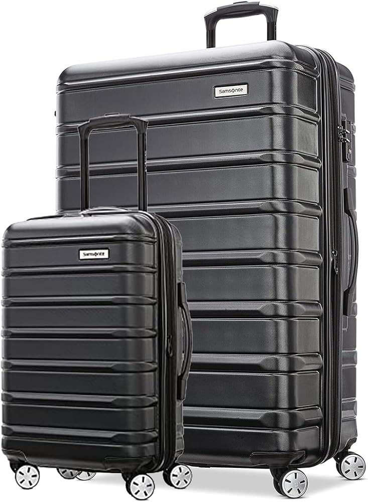 Samsonite Omni 2 Hardside 2 Piece Set - Includes Global Carry-On & Large Checked Suitcases - 360\... | Amazon (US)