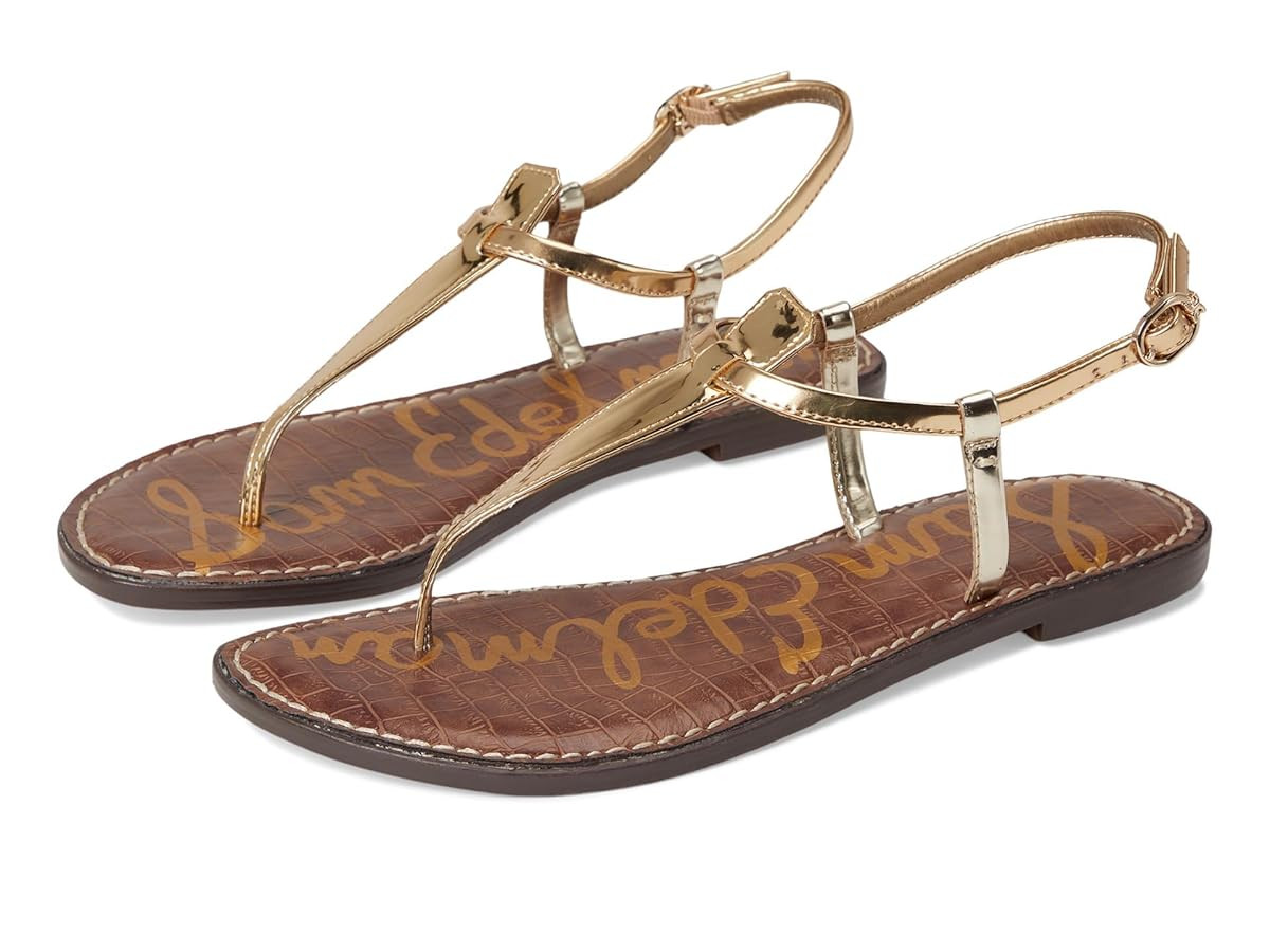 Sam Edelman Women's Gigi Flat Sandal | Amazon (US)