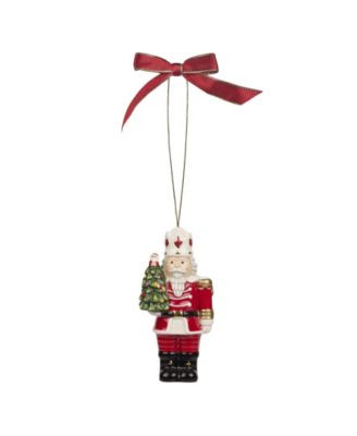 Christmas Tree Nutcracker with Tree Ornament | Macy's