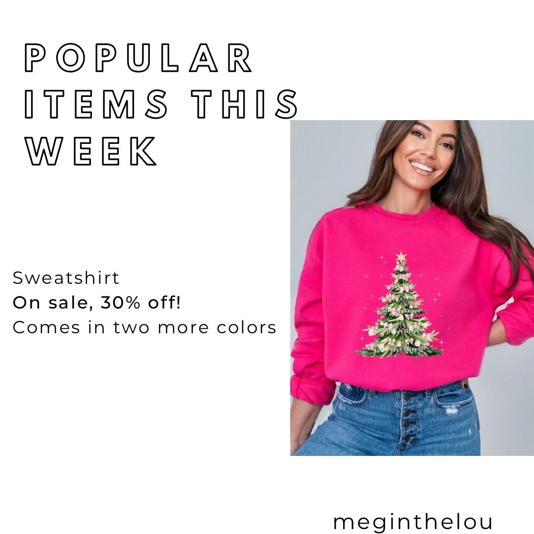 I’m fairly obsessed with this! And it’s on sale!!  This would be a great gift, especially for a teacher. 


#target #salefinds #giftforher #christmassweatshirt #christmas 


#LTKSaleAlert #LTKU #LTKOver40 #LTKHoliday #LTKGiftGuide #LTKFindsUnder50