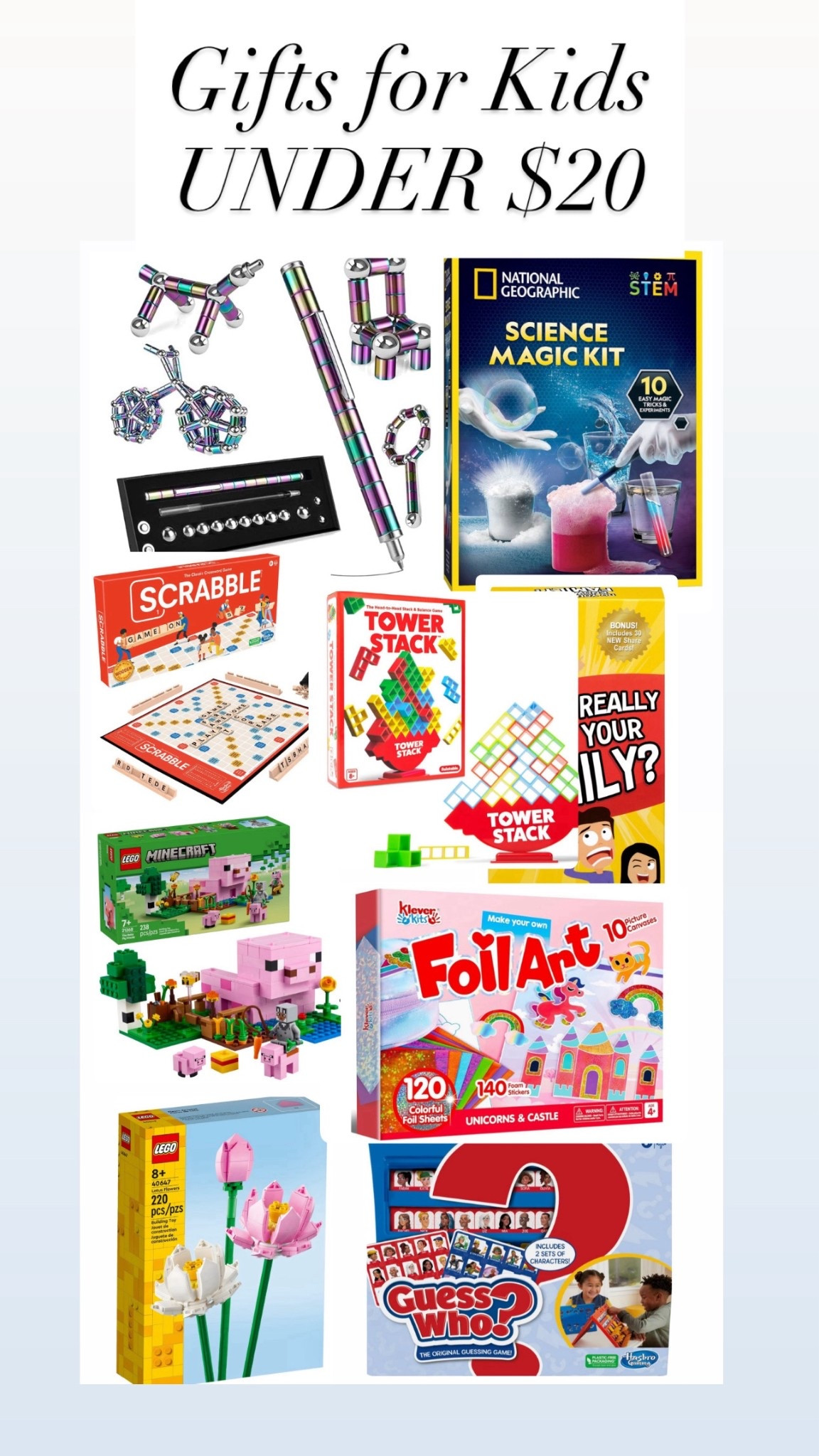 Gifts for kids under $20

#LTKHoliday #LTKGiftGuide