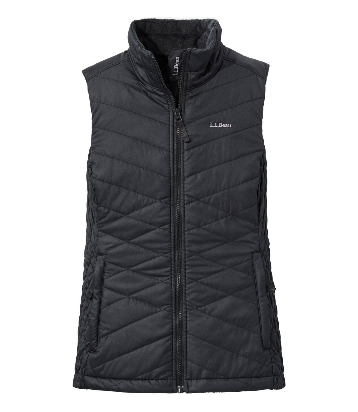 Women's Fleece-Lined PrimaLoft Vest | Vests at L.L.Bean | L.L. Bean