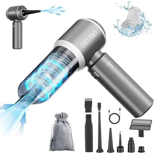 CNMSGM Handheld Cordless Car Vacuum Cleaner,Rechargeable Mini Vacuum(Gray) | Amazon (US)