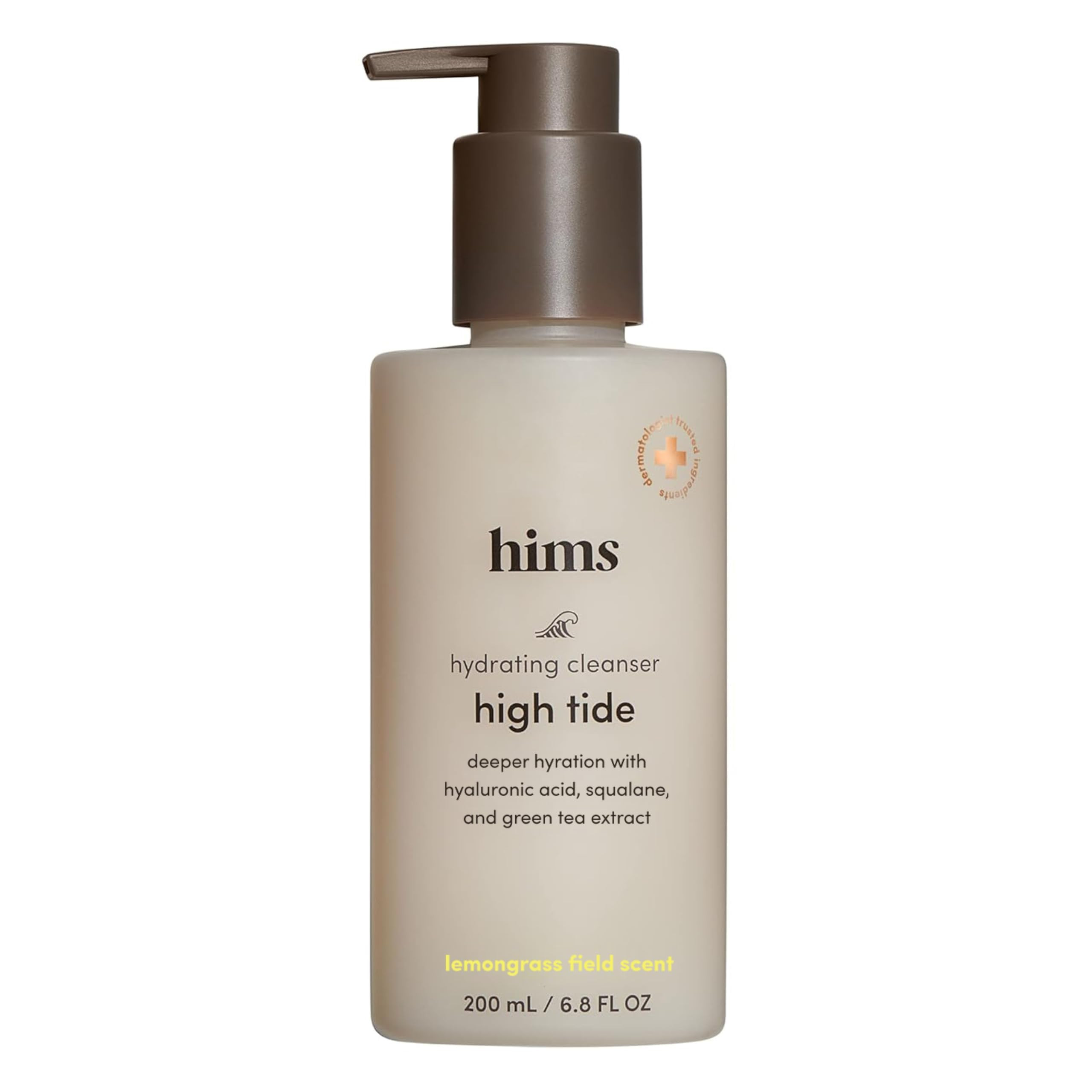 hims High Tide Hydrating Daily Cleanser - With Hyaluronic Acid & Squalane - Moisturizing, Non-Str... | Amazon (US)