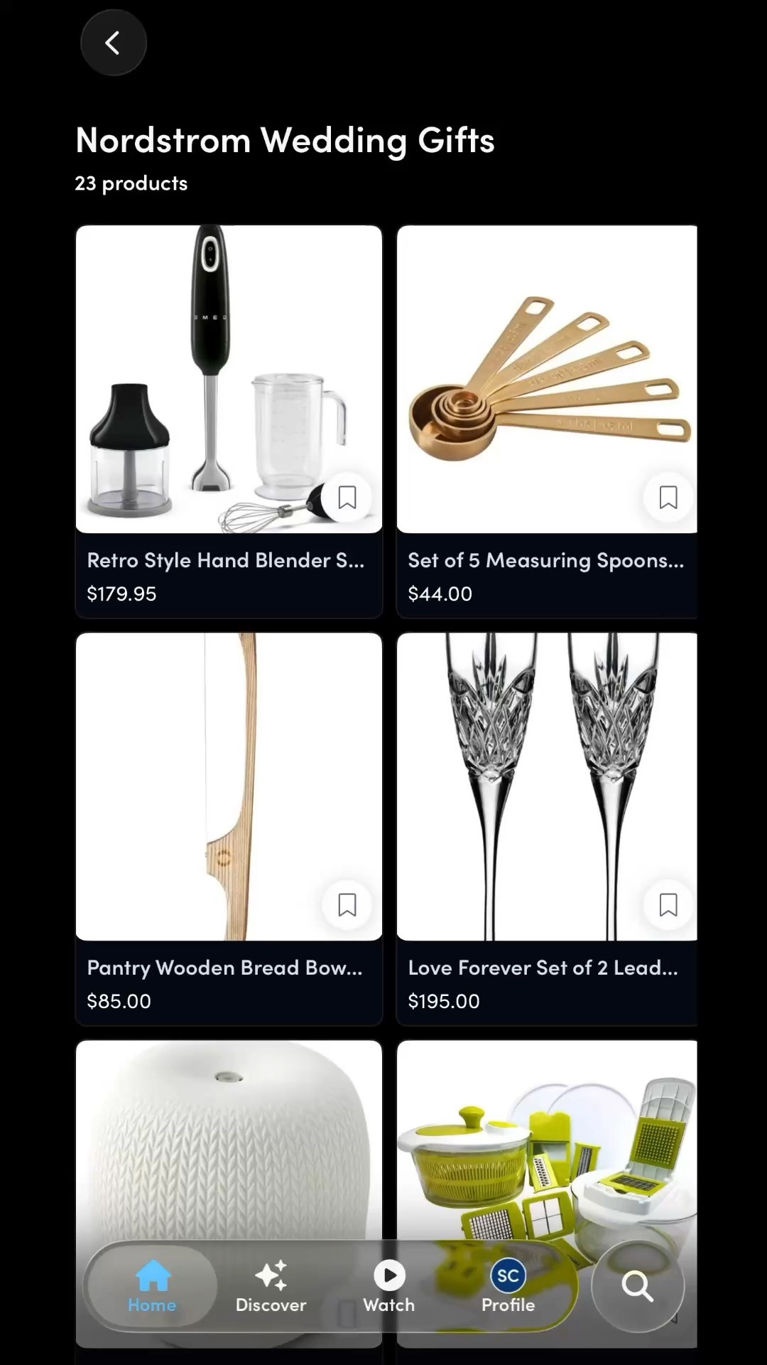Nordstrom Wedding Gift Ideas🎁

[cutting boards, glassware, measuring spoons, mixing bowls, photo albums, and much more]

#LTKWedding #LTKHome