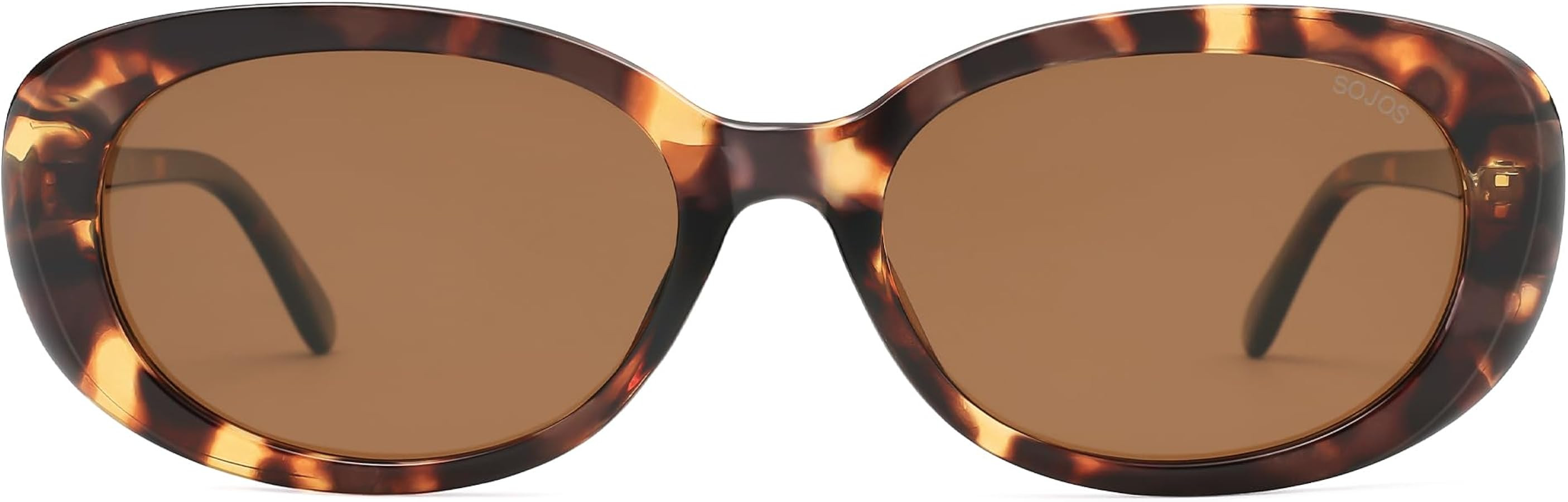 SOJOS Retro Oval Polarized Sunglasses for Women Men Vintage 90s Style Womens Mens Sunnies Sun Gla... | Amazon (US)