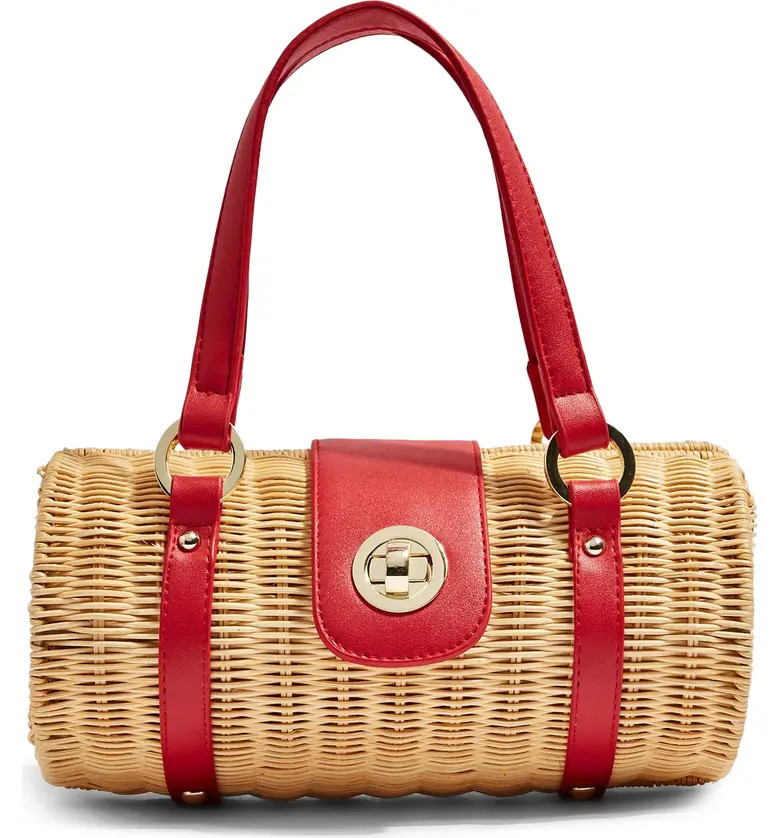 Sydney Straw Bowler Bag | Nordstrom