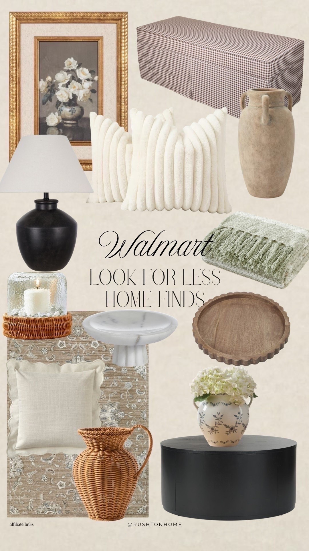 You don’t need a huge budget to make your home feel fresh and beautiful. 🤍✨

These Walmart finds bring in cozy textures, classic details, and those little finishing touches that make a space feel warm, inviting, and pulled together.

I love how a few affordable swaps can completely change the feel of a room without a full makeover. Sometimes simple really is better. 🏡🌿

#LTKHome #LTKSeasonal #LTKmomlife

#LTKHome #LTKSeasonal #LTKmomlife