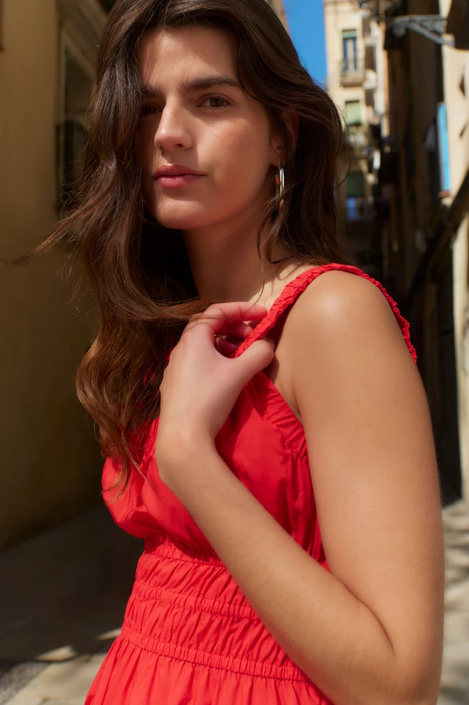 Delilah Dress - Red | WYSE London