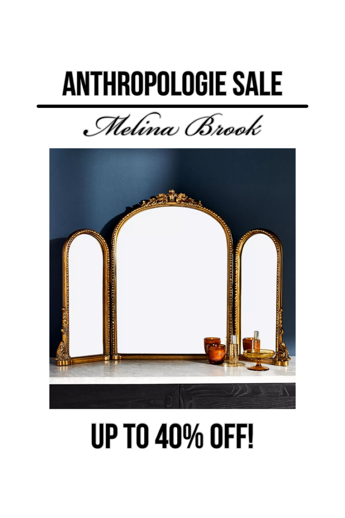 Anthropologie Sale! 
Anthropologie mirror, gleaming primrose mirror, gold mirror, vanity mirror, home decor, home design, home finds. 

#LTKhome #LTKsalealert #LTKxAnthro