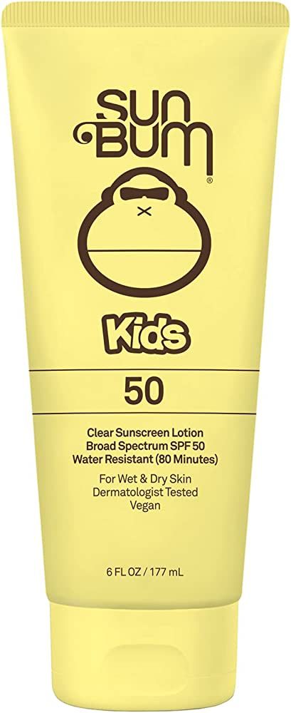Sun Bum Kids SPF 50 Clear Sunscreen Lotion | Wet or Dry Application | Reef Friendly (Octinoxate &... | Amazon (US)