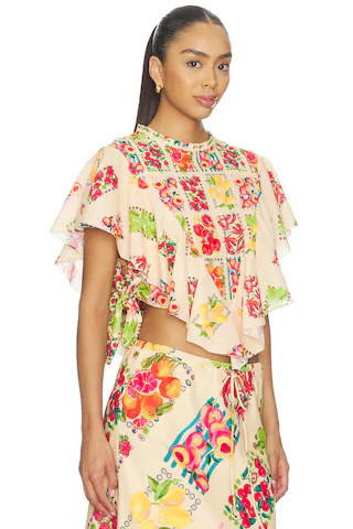 Fruit Florence Top
                    
                    Never Fully Dressed | Revolve Clothing (Global)