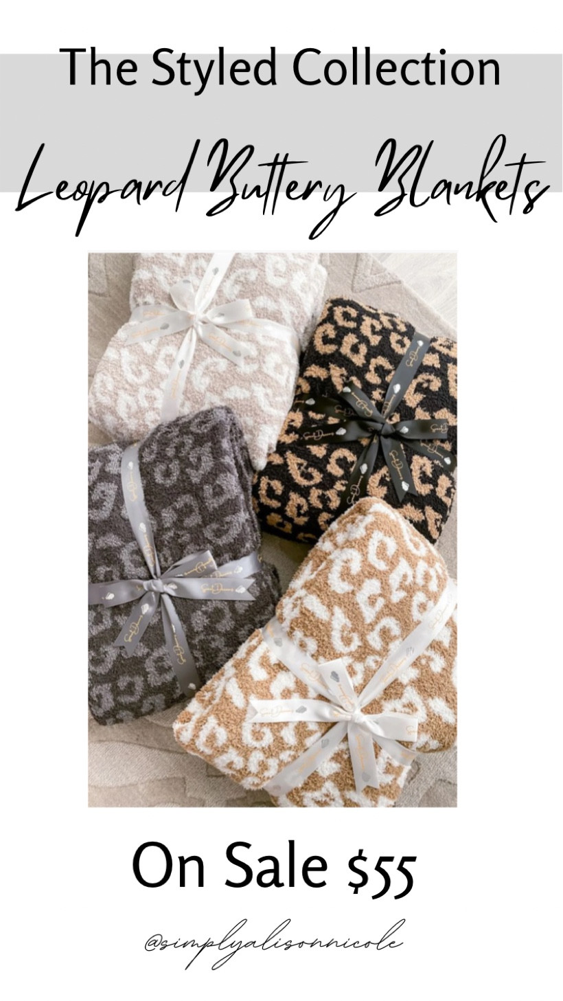 Leopard Buttery Blankets on sale for $55! 

#LTKhome #LTKSale #LTKunder100
