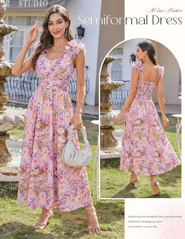 Spring & summer wedding guest dress finds from Amazon 🌷 These are such pretty, easy dresses for weddings, garden parties, and bridal showers. Loving the floral prints and soft colors — they’re cute, feminine, and budget friendly!#amazonweddingguestdress #amazonweddingguestdresses #springweddingguestdress #summerweddingguestdress #weddingguestdress #weddinggueststyle #weddingguestoutfit #semiformalweddingguestdress #floralweddingguestdress #pinkweddingguestdress #blueweddingguestdress #yellowweddingguestdress #gardenweddingguestdress #springfloraldress #summerdressstyle #maxiweddingguestdress #midiweddingguestdress #amazonfashion #amazonfashionfinds #amazonstyle #affordablefashion #budgetstyle #ltkfashion #ltkstyle #ltkfinds #weddingseason #springoutfits #summeroutfits #dressinspo #outfitinspo

#LTKSeasonal #LTKgrwm #LTKWedding