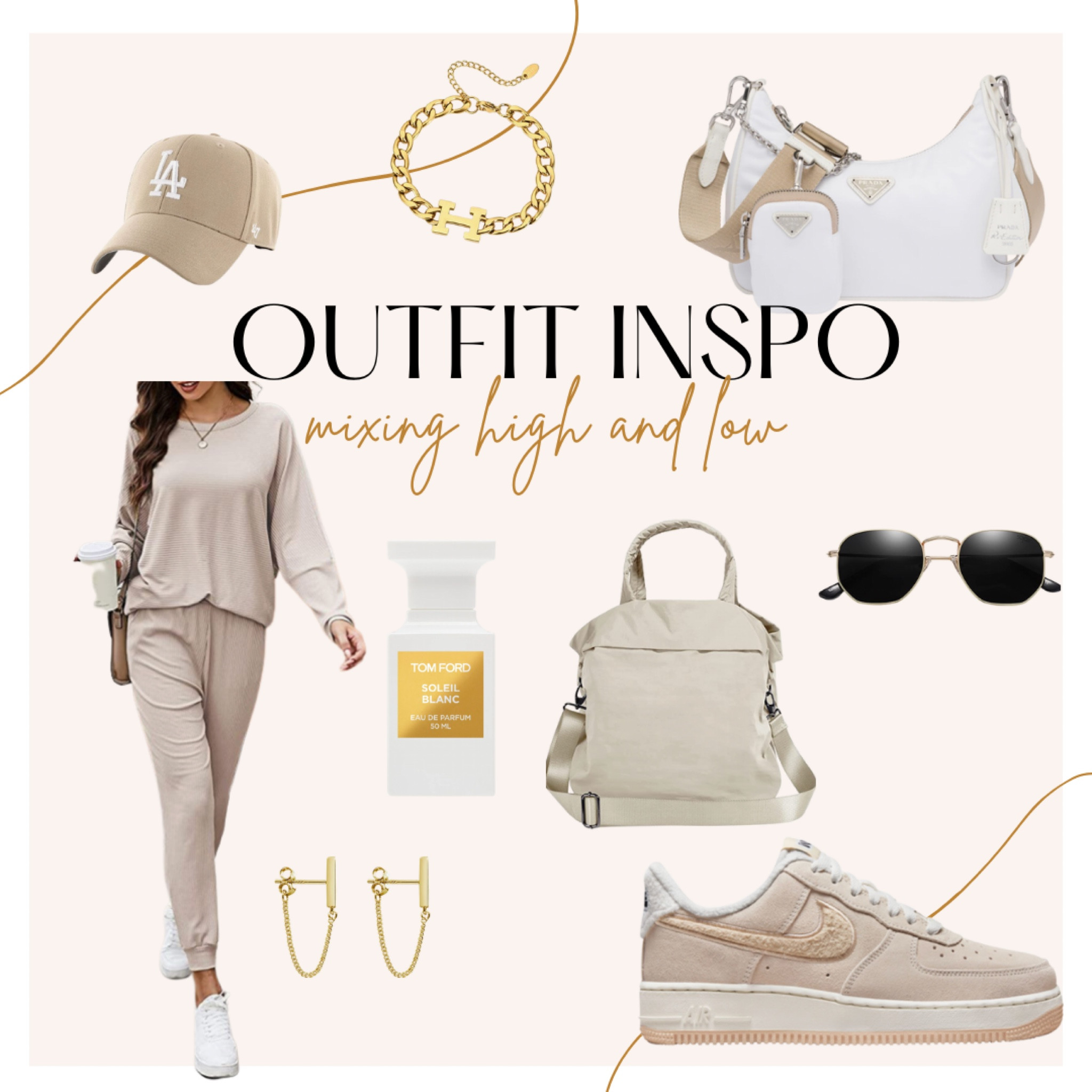 I love to mix outfits and accessories from Amazon and add a designer bag to it! This Prada bag is perfect to take from day to night too  

#LTKsalealert #LTKstyletip #LTKfit