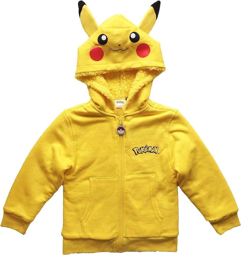 Pokemon Pikachu Boys Sherpa Fleece Hoodie | Amazon (US)