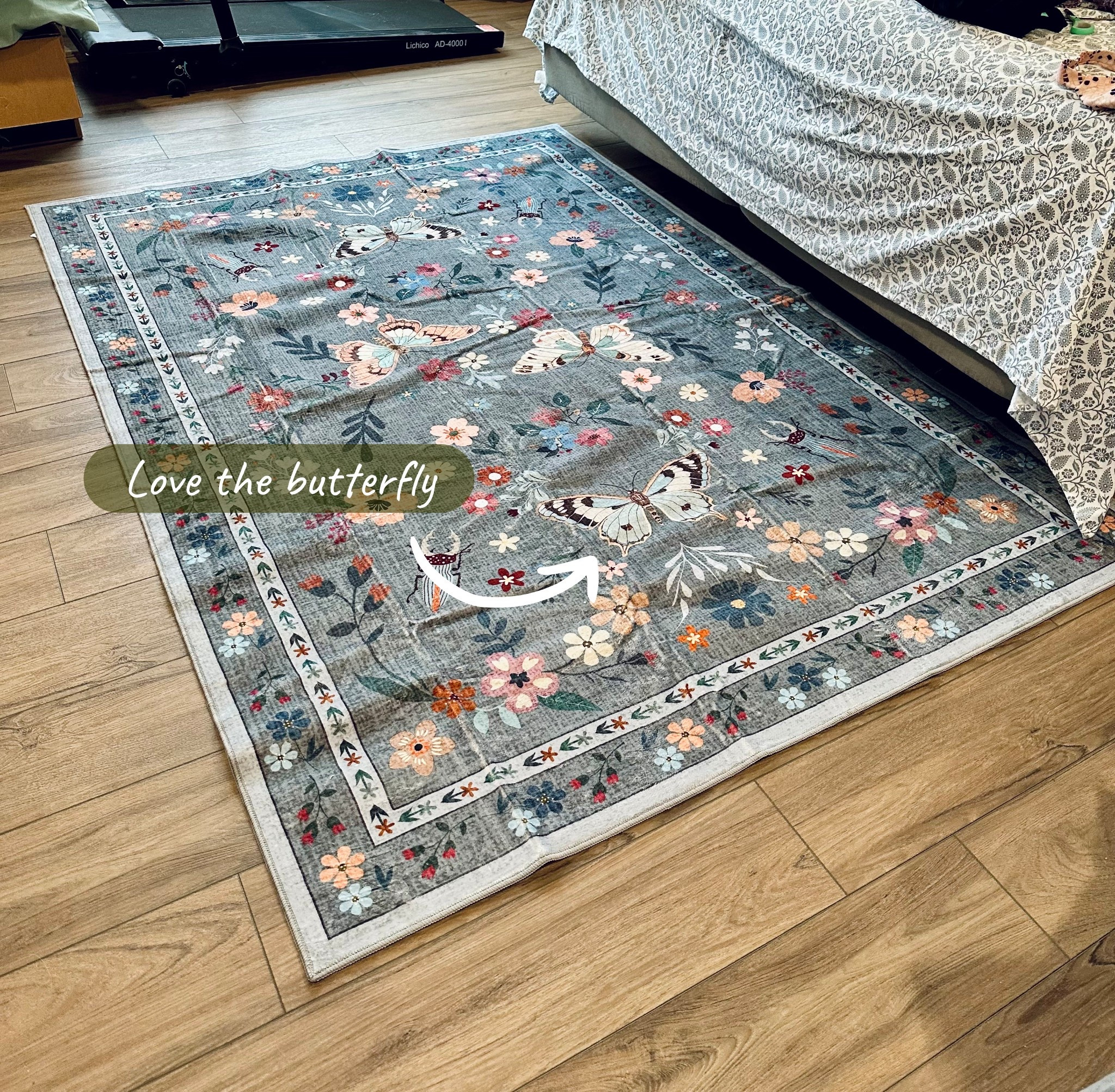 Found the cutest butterfly rug on sale! Love the pastel colors 😍

#LTKFindsUnder100 #LTKHome #LTKSaleAlert