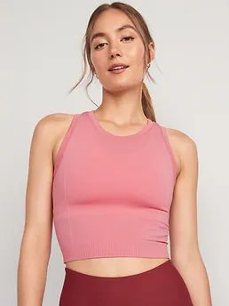 Seamless Performance Racerback Tank Top for Women | Old Navy (US)