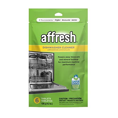 Affresh Dishwasher Cleaner, Helps Remove Limescale and Odor-Causing Residue, 6 Tablets | Amazon (US)