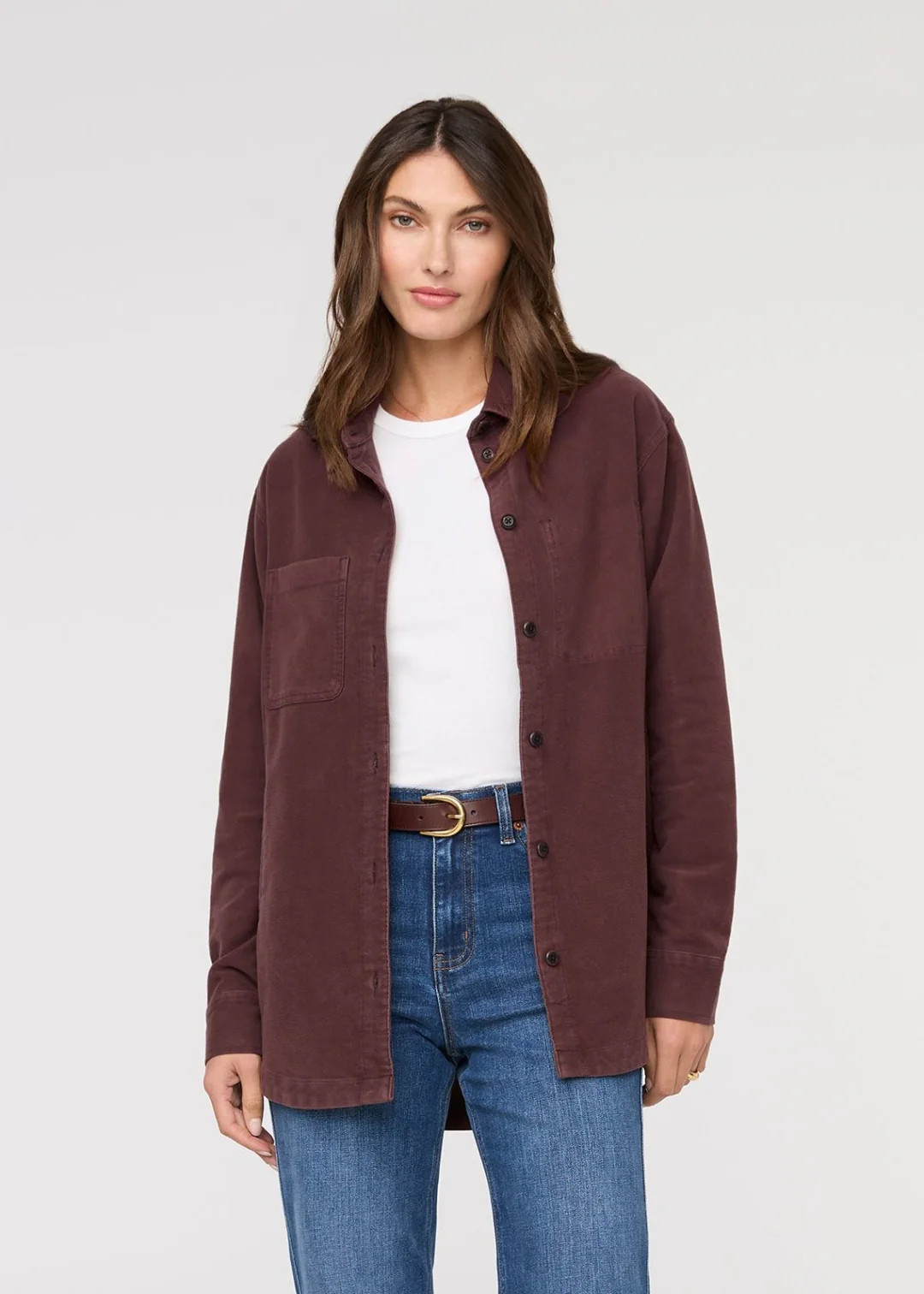 No Sweat Moleskin Overshirt | DUER