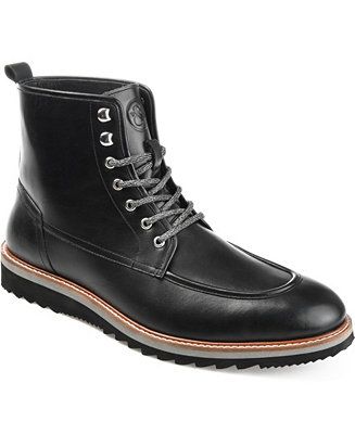 Thomas & Vine Men's Mitchell Moc Toe Ankle Boot & Reviews - All Men's Shoes - Men - Macy's | Macys (US)
