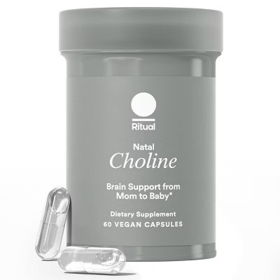 Ritual Choline Dietary Supplements Vegan Capsule - 60ct | Target