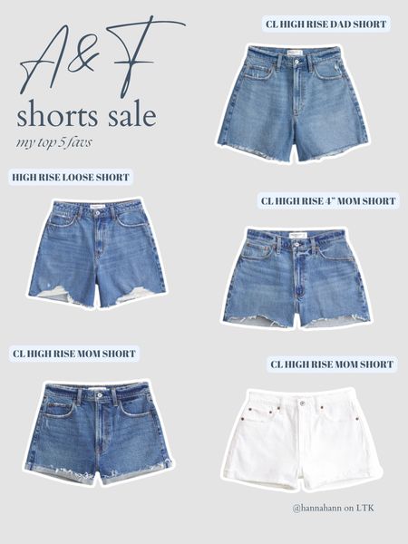 Abercrombie shorts sale - MY FAVS! Use code AFSHORTS for an extra 15% off of 25%! 

#LTKSaleAlert #LTKStyleTip #LTKSeasonal