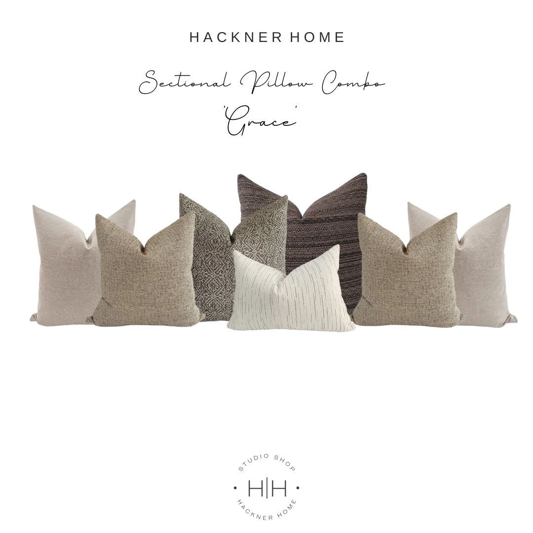 Sectional Pillow Combo 'Grace' | Hackner Home (US)