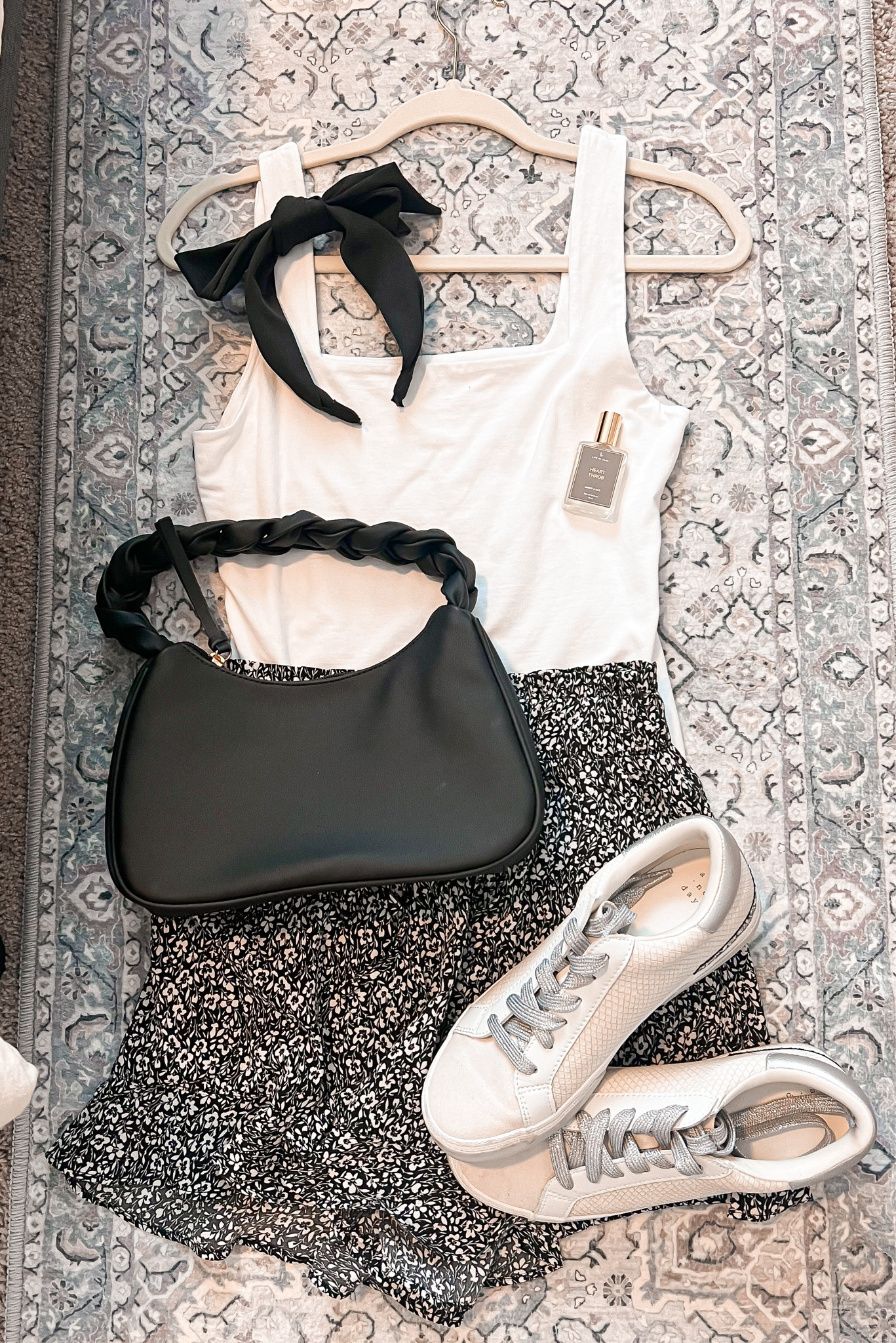 Sparkle in black and white ✨ 🖤

This outfit is going to be on repeat this summer. I love all things black and white - so simple and chic 🤍

Bodysuit - small
Shorts - small
Shoes 7.5
*all true to size 

Black and white outfit, summer outfit, basic outfit, travel outfit, vacation outfit, sneakers, sneaker outfit, black handbag, white bodysuit, old navy style, amazon finds, amazon must have, amazon fashion, amazon outfit, Affordable fashion, glitter sneakers, target shoes, bodysuit, flowy shorts, ruffle shorts, life in lilac, perfume, headband, southern outfit 

#LTKxPrimeDay #LTKstyletip #LTKFind