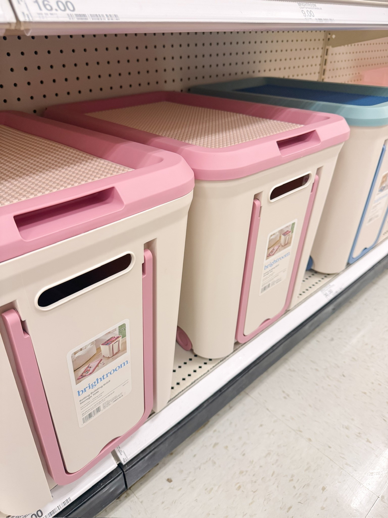 Found these fun storage containers at Target!! Love how they come in pink + blue 

Storage kids home playroom toy room useful practical helpful toys legos blocks

#LTKmomlife #LTKKids #LTKBaby