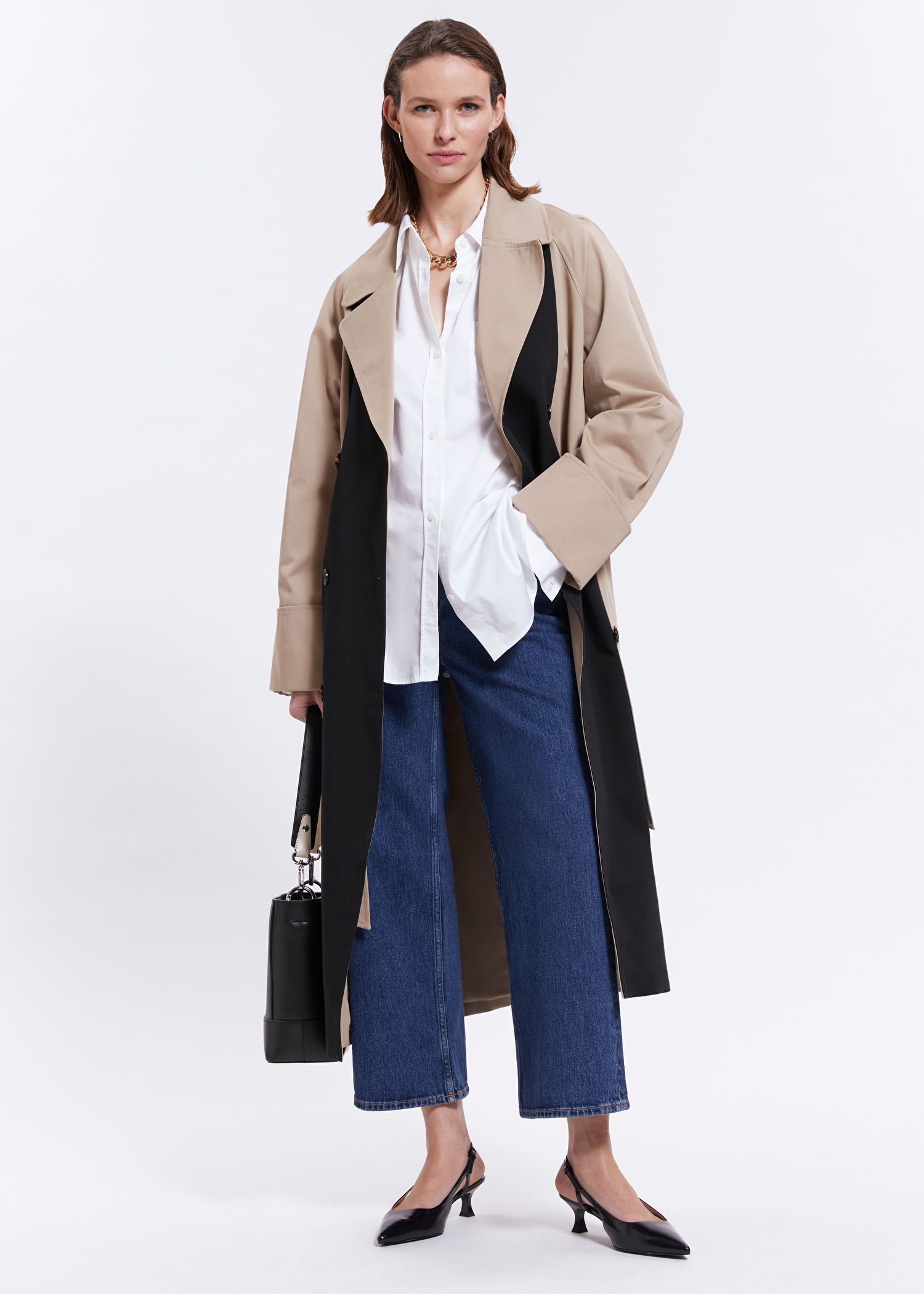 Relaxed Double-Breasted Trench Coat | & Other Stories (EU + UK)